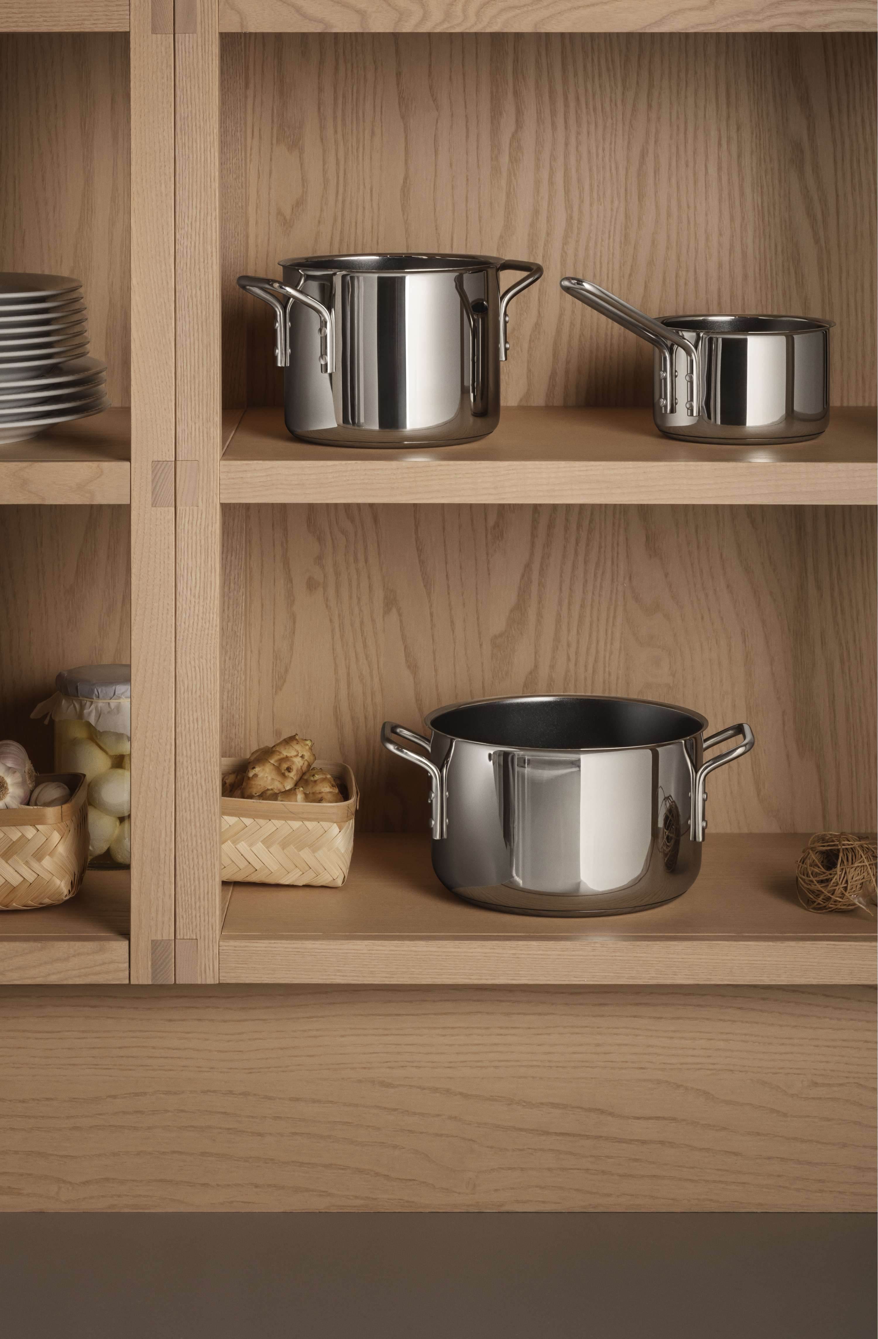 Eva Trio  Stainless Steel Keramisk kasserolle - 1,1L
