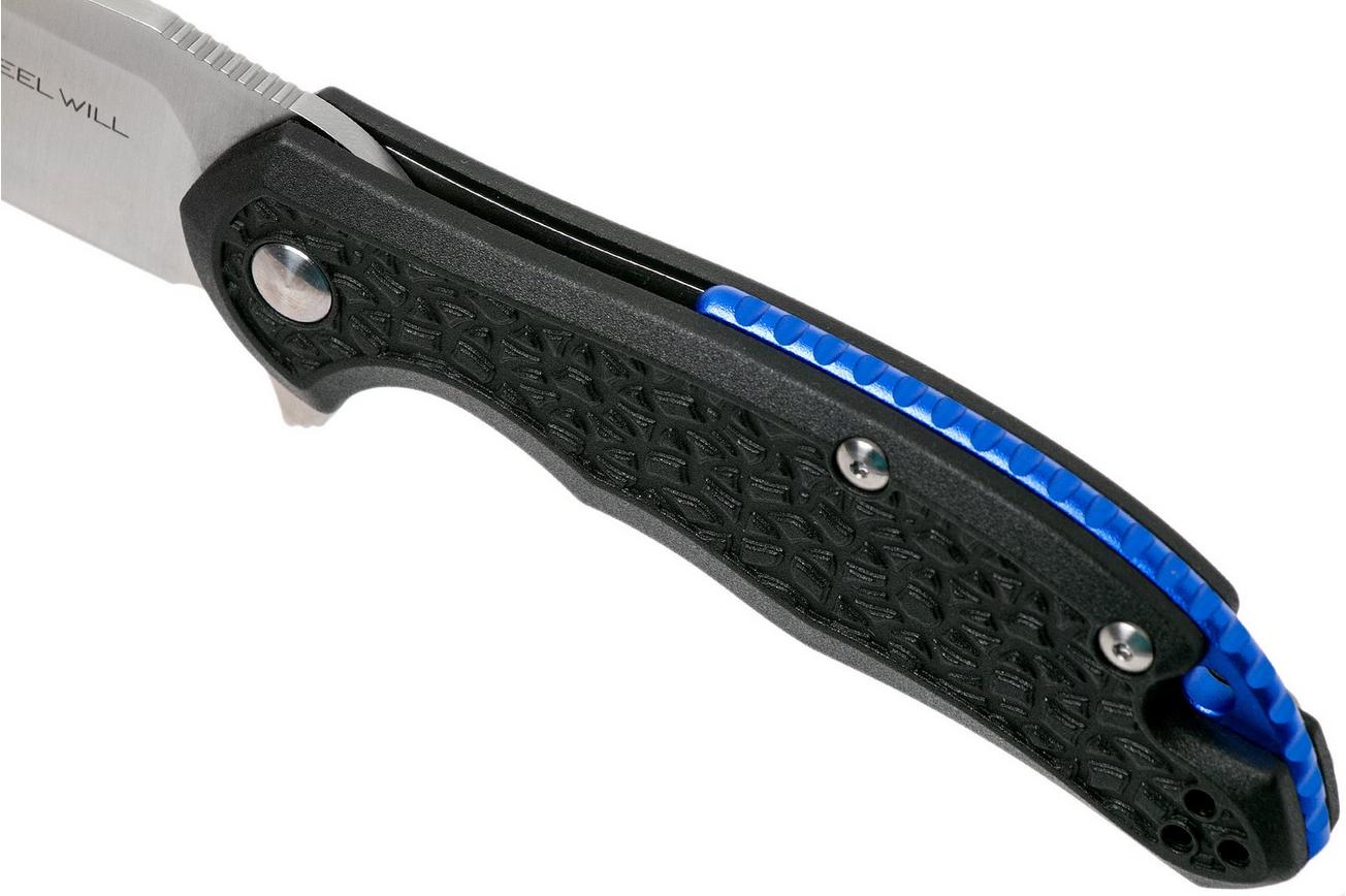 Steel Will Modus F25-11 Black FRN, D2 blade, zakmes