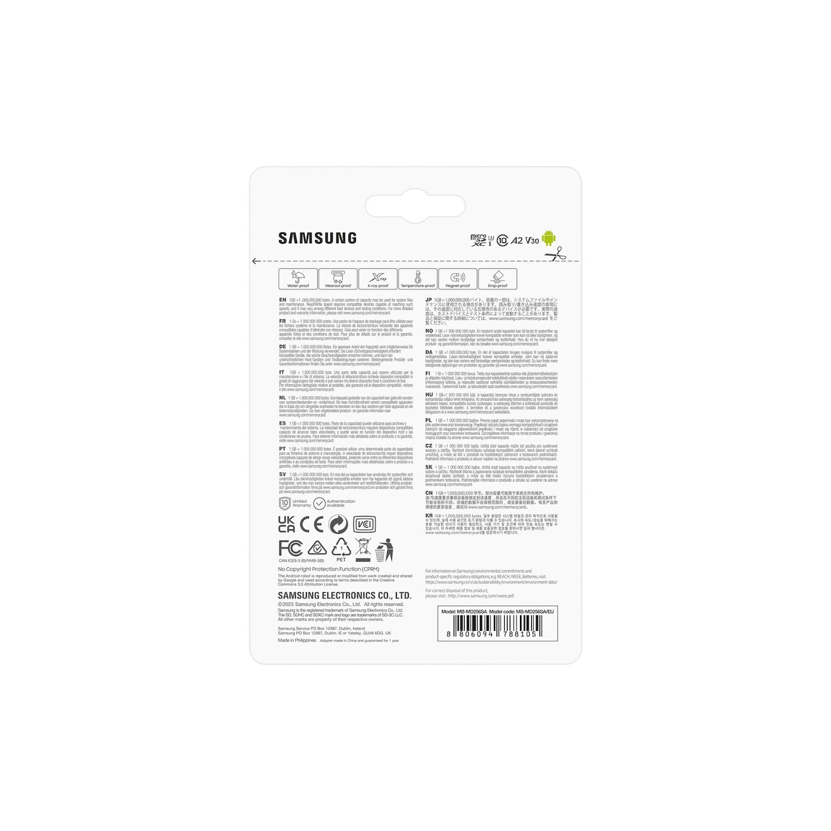 Samsung Pro Plus micro SD 256GB