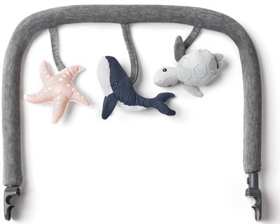 Ergobaby Evolve Lekebue Ocean Wonders, Charcoal Grey