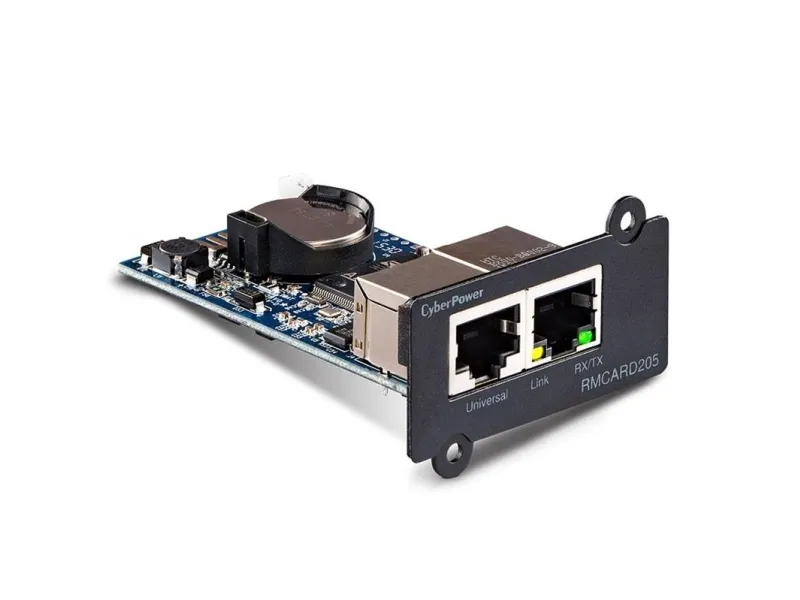 CyberPower RMCARD205 - Adapter for fjernadministration - 100Mb LAN - 100Base-TX - for Smart App Professional Rackmount Series PR3000; Smart App Sinewave PR1000