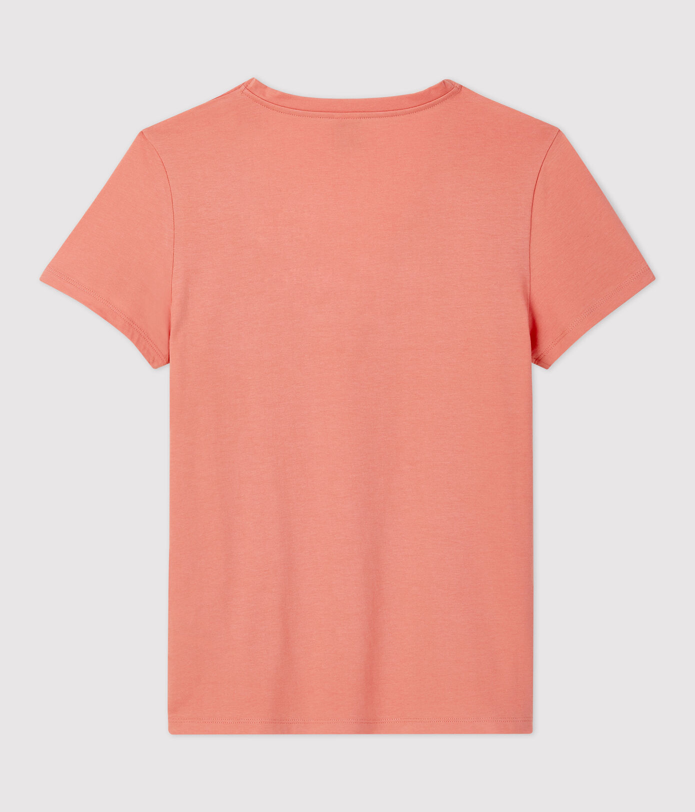 Tee-shirt LE DROIT col V en coton bio Femme