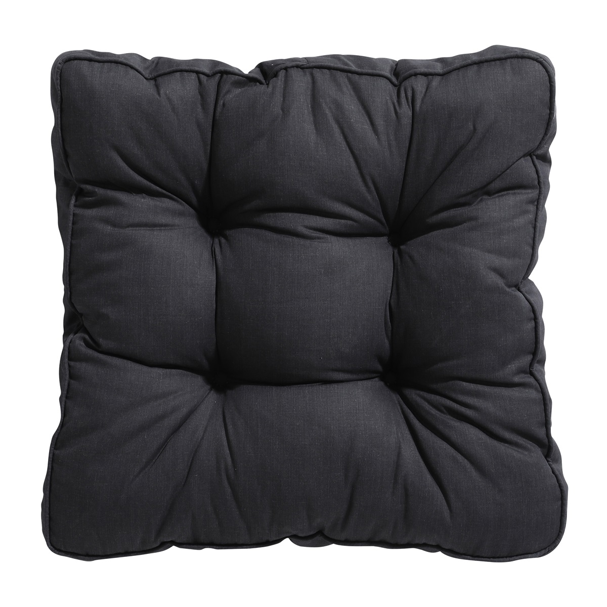 Madison Basic black Zitkussen - Set van 4