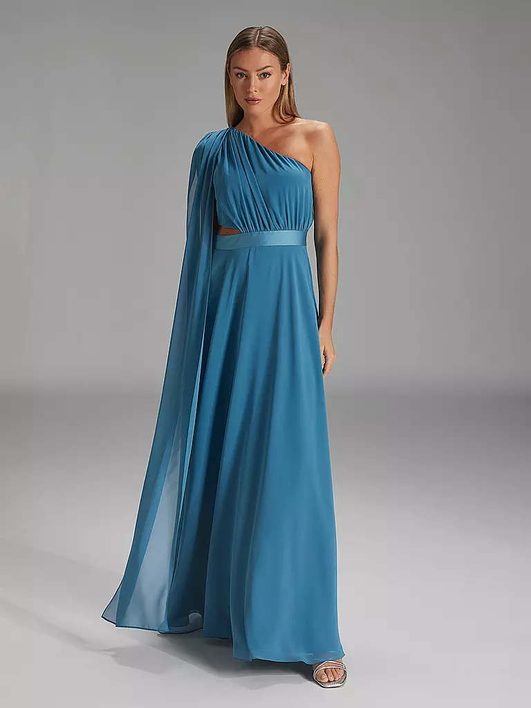 SWING Abendkleid blau