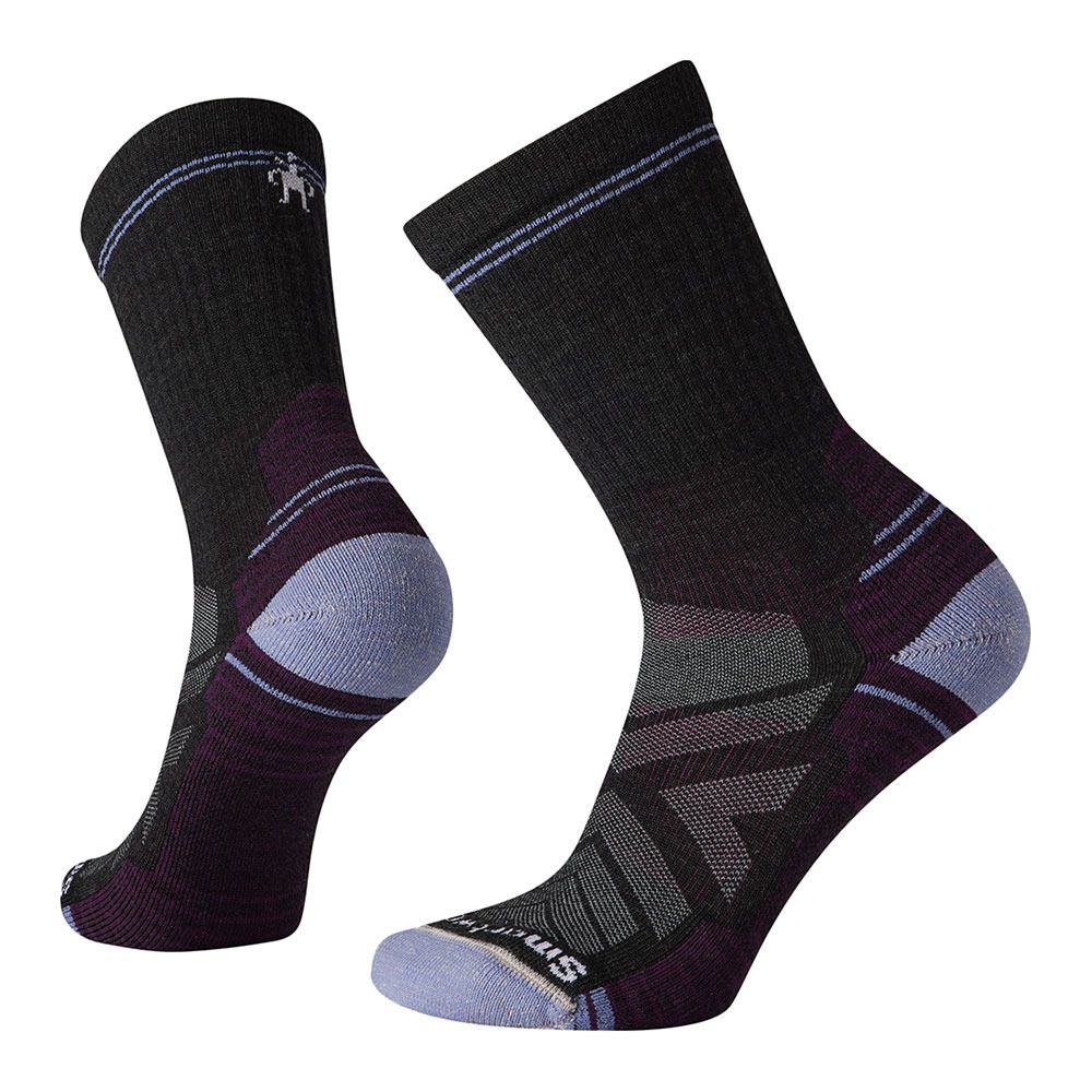 Smartwool HIKE LIGHT CUSHION CREW - Chaussettes Femme charcoal