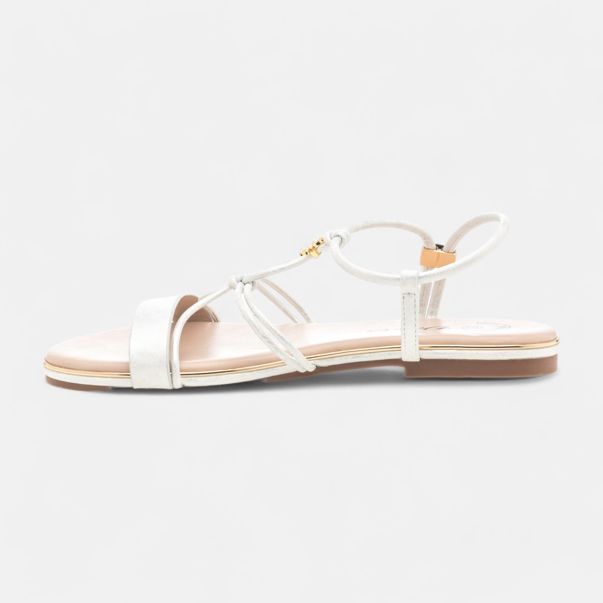Nu-pieds Femme blanc