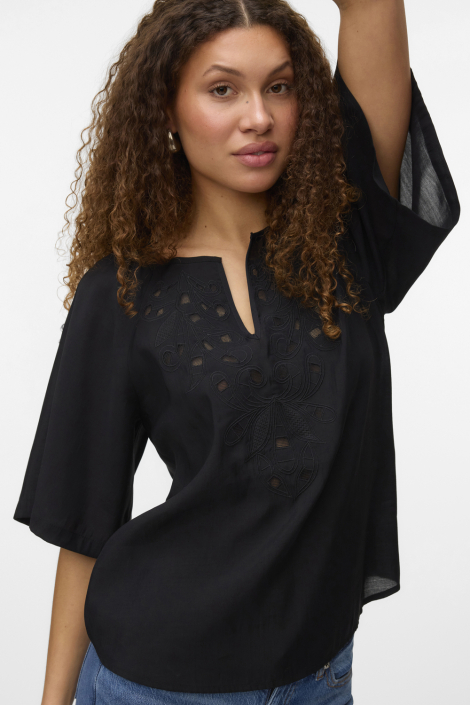 Vero Moda zwarte dames blouse