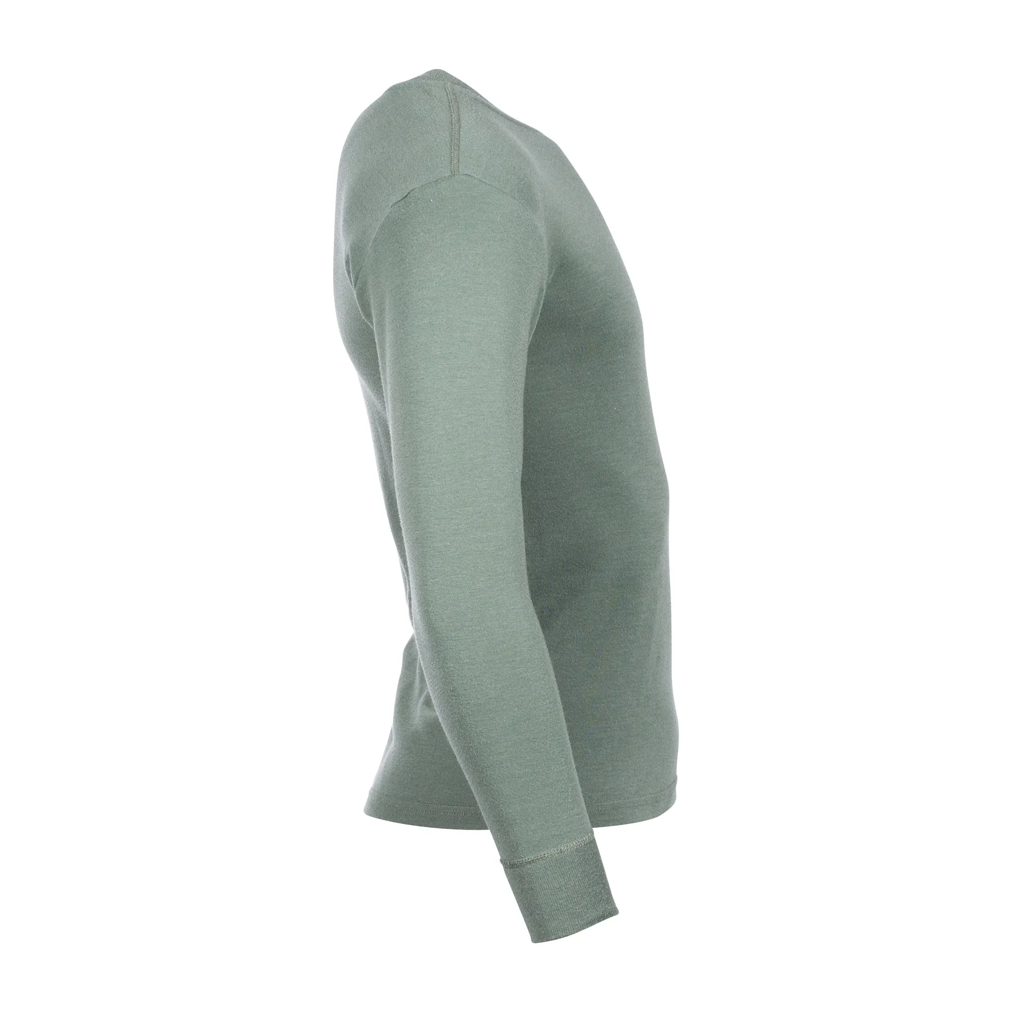 Bundeswehr Original -  BW Unterhemd 1/1 Arm grün gebraucht