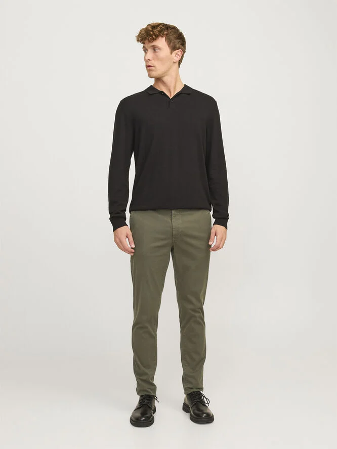 Jack & Jones JPSTMARCO ARTHUR CHINO SN Olive night