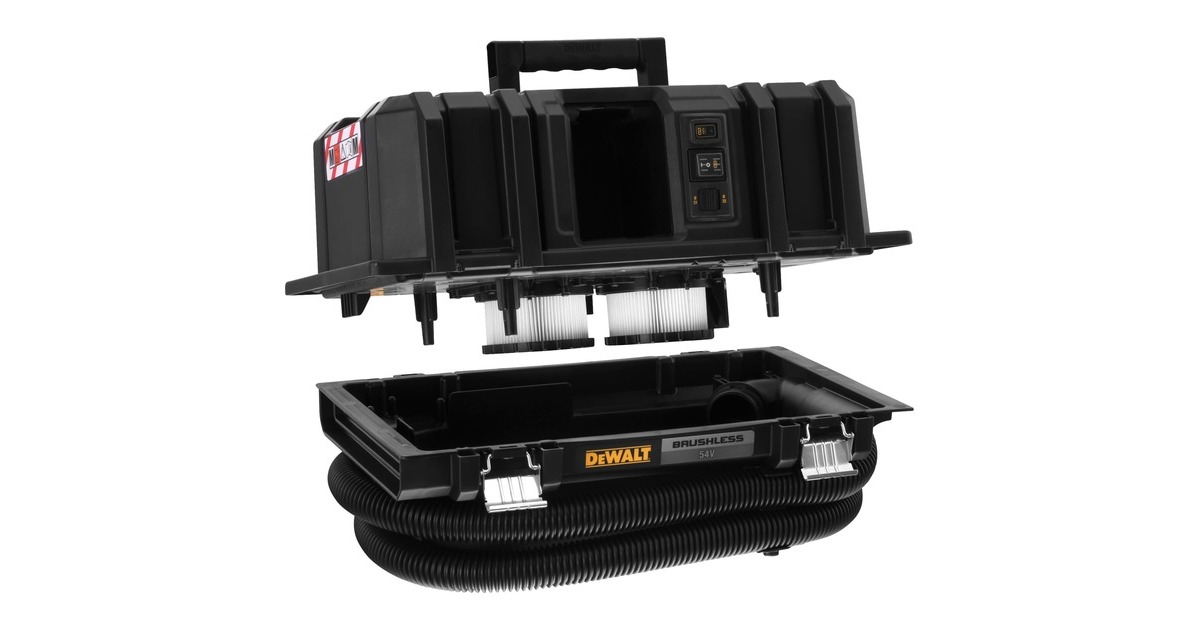 DEWALTDCV586MK-XJ XR FLEXVOLT Accu Nat- en droogzuiger  (Zwart, Accu en oplader niet inbegrepen)