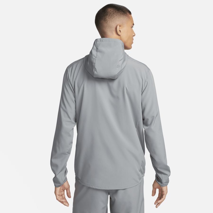 Nike Form Men's Dri-FIT Hooded Vers SMOKE GREY/REFLECTIVE SILV