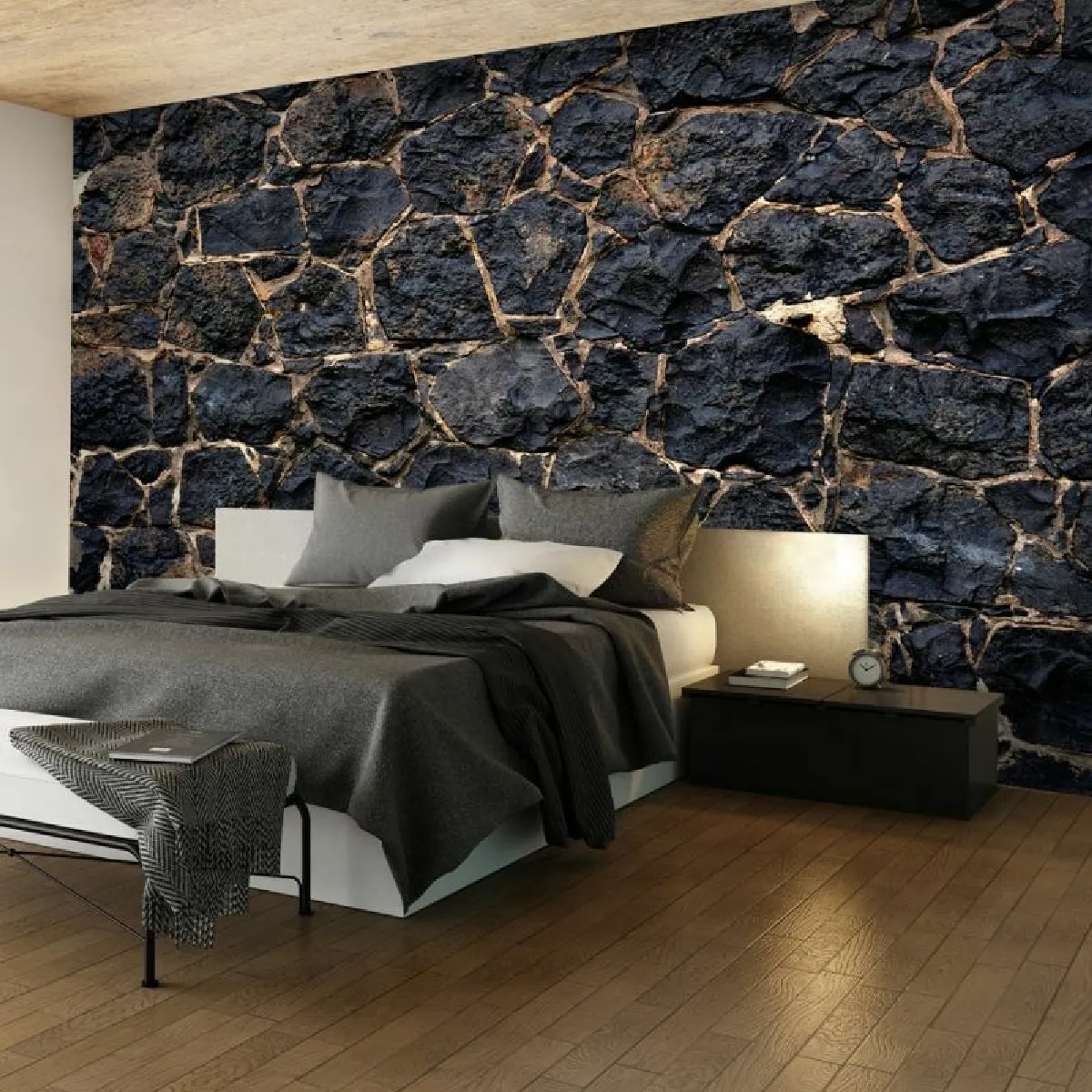 Paris Prix Papier Peint Stony Twilight 105 x 150 cm
