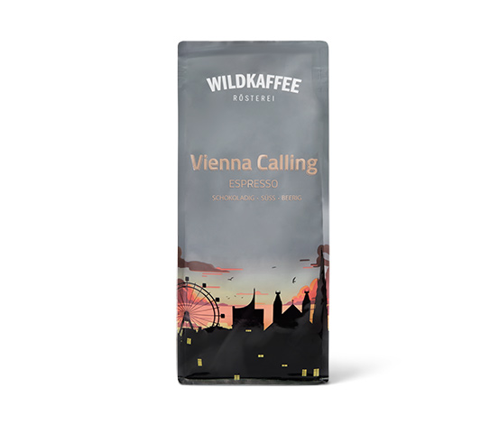 Wildkaffee - Vienna Calling - 1 kg Ganze Bohne