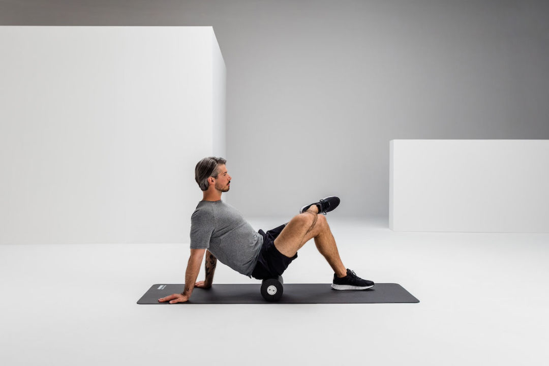Faszienrolle mit Vibration Booster WHITE