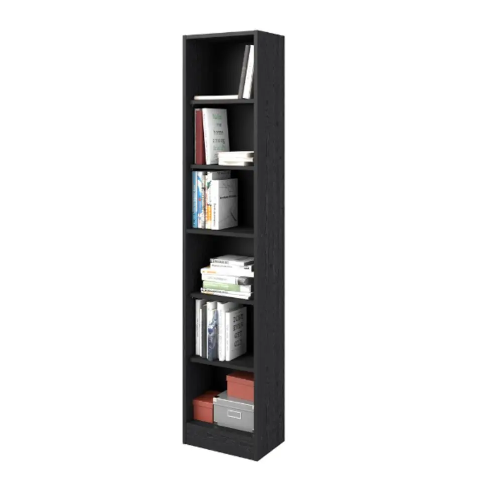 Boekenkast Hobby lengte 41 cm-5 legplanken-zwart