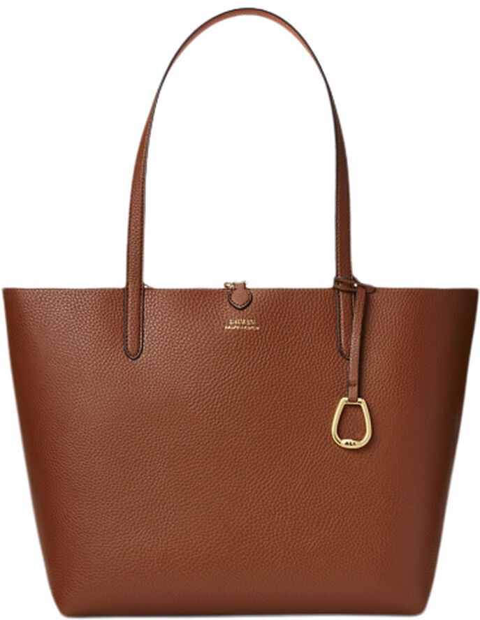 Lauren Ralph Lauren Faux-Leather Reversible Tote Lauren tan/orange