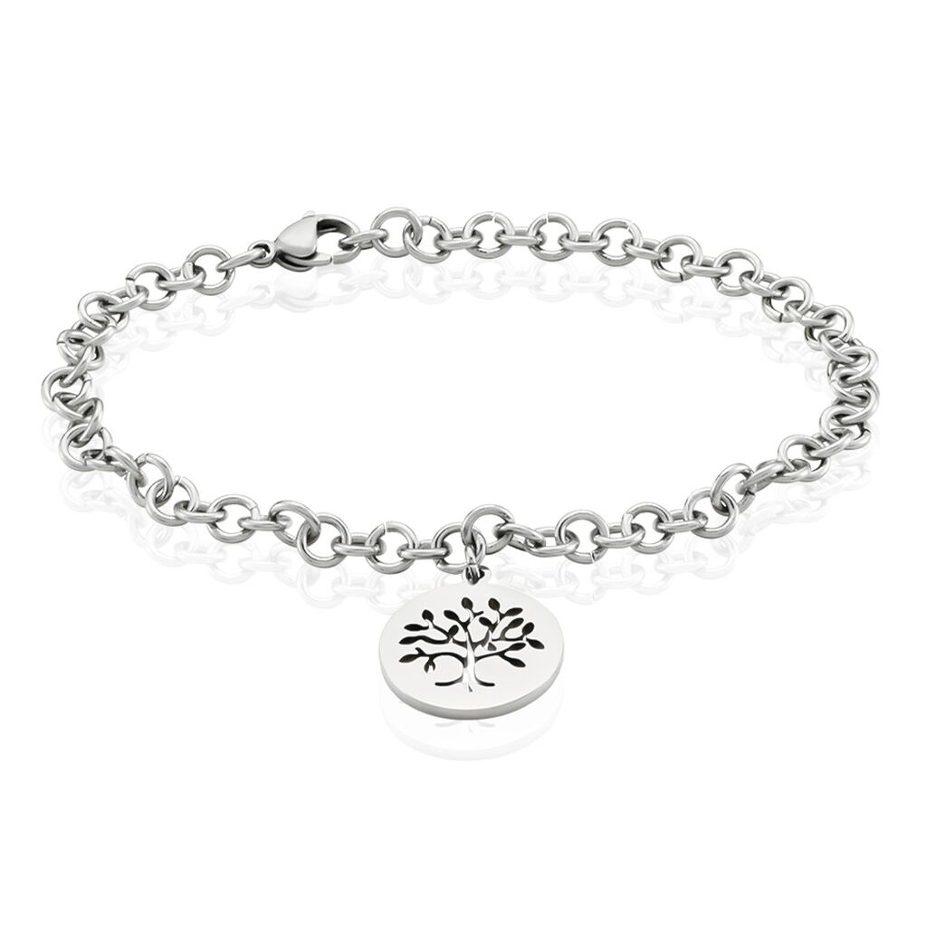 Bracelet Acier Blanc Ganet