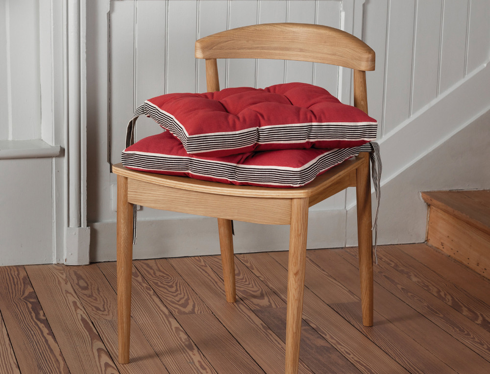 Lot de 2 galettes de chaises-Style graphique