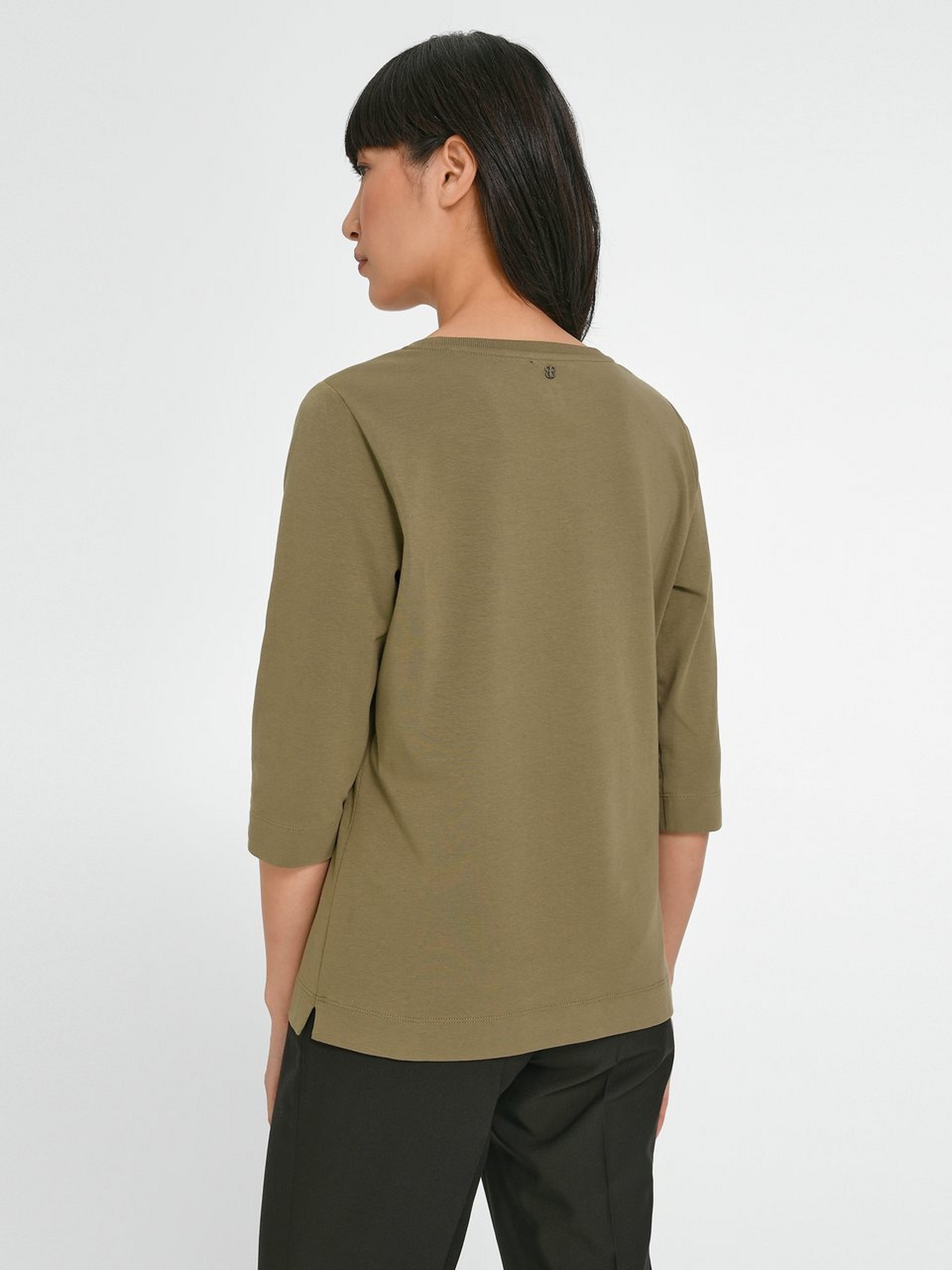 Jersey-Shirt mit 3/4-Arm