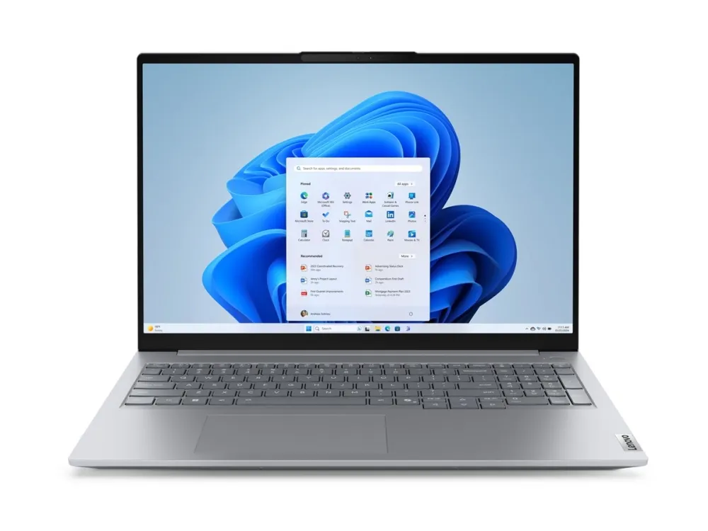 Lenovo ThinkBook 16 G8 IRL 21SH - Intel Core 7 - 240H / op til 5.2 GHz - Win 11 Pro - Intel Graphics - 16 GB RAM - 512 GB SSD NVMe - 16