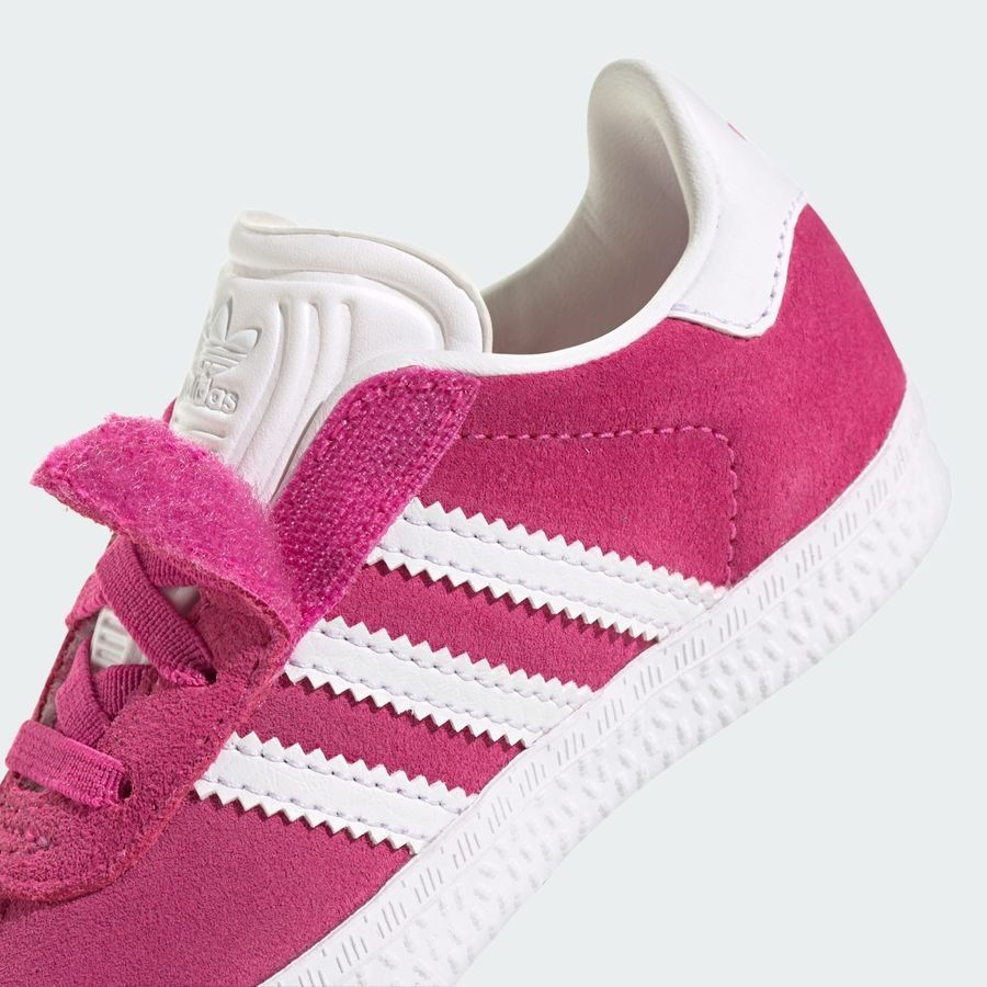 Adidas Original Gazelle Comfort Closure Elastic Laces Shoes Kids