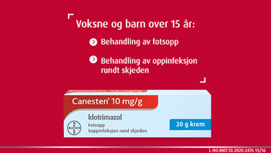 Canesten krem 1%