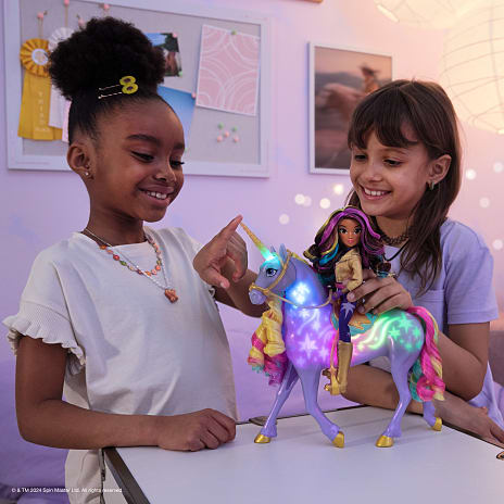 Unicorn academy Sophia & Wildstar dukke og enhjørning