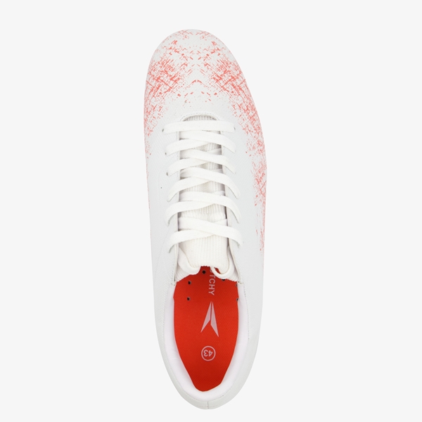 Dutchy Counter FG heren voetbalschoenen wit/rood