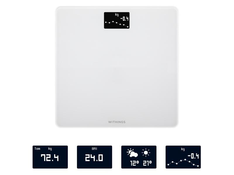 Withings Körperanalysewaage Body Weiss Diagnosewaage