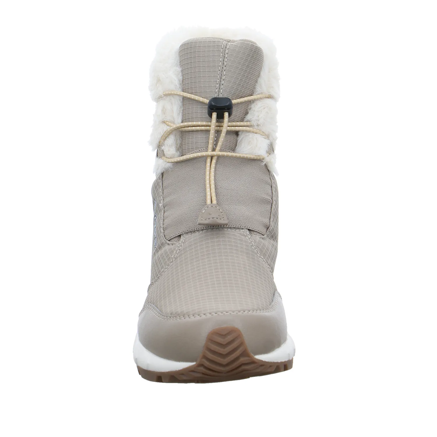 ZERO Mädchen-Snowboot Membrane Beige Textil  Snowboot