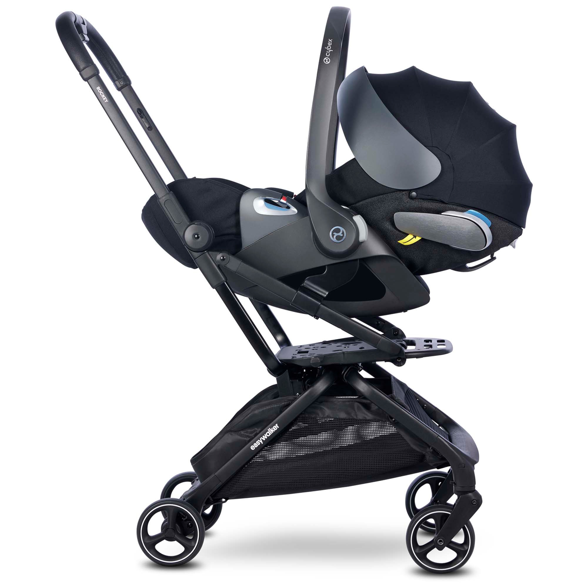 Easywalker Rockey S autostoel adapterset Black kopen? - Shop nu - Prénatal
