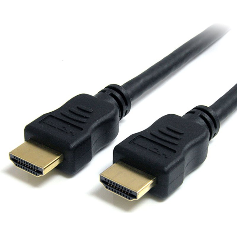 StarTech.com Câble HDMI 1m - Câble HDMI Haut Débit 4K avec Ethernet - Cordon HDMI UHD 4K 30Hz - Bande Passante 10.2 Gbps - Câble Vidéo/Affichage HDMI 1.4 M/M 28AWG - HDCP 1.4 - Noir