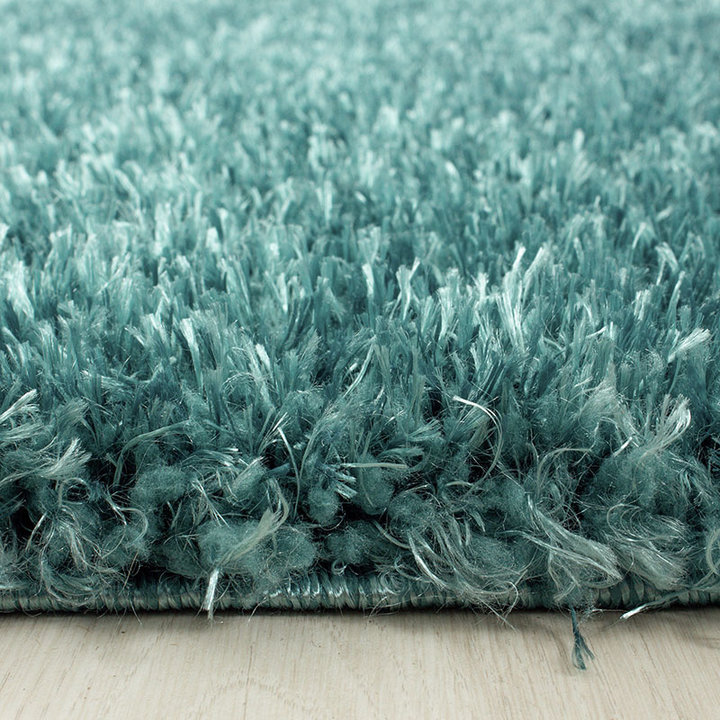 Hoogpolig vloerkleed - Blushy Turquoise | Super zacht