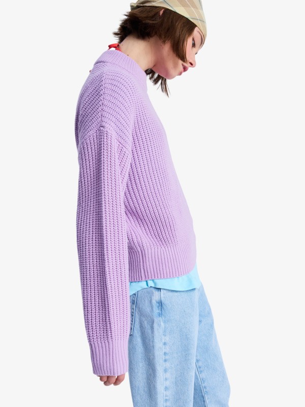 Coming Home Again Pull Violet Femme
