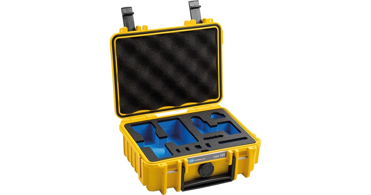 B&Woutdoor.case type 500 DJI pocket 2 koffer  (Geel)