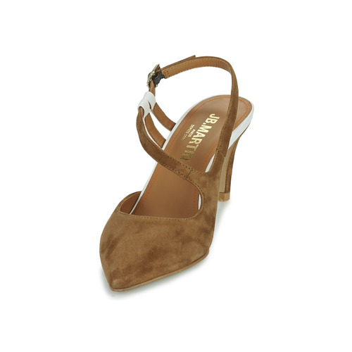 JB Martin - ESMEE - Chèvre velours camel / craie