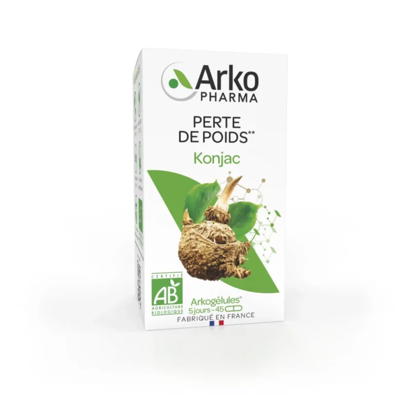 Arkogélules Perte de Poids Konjac Bio - 45 Gélules