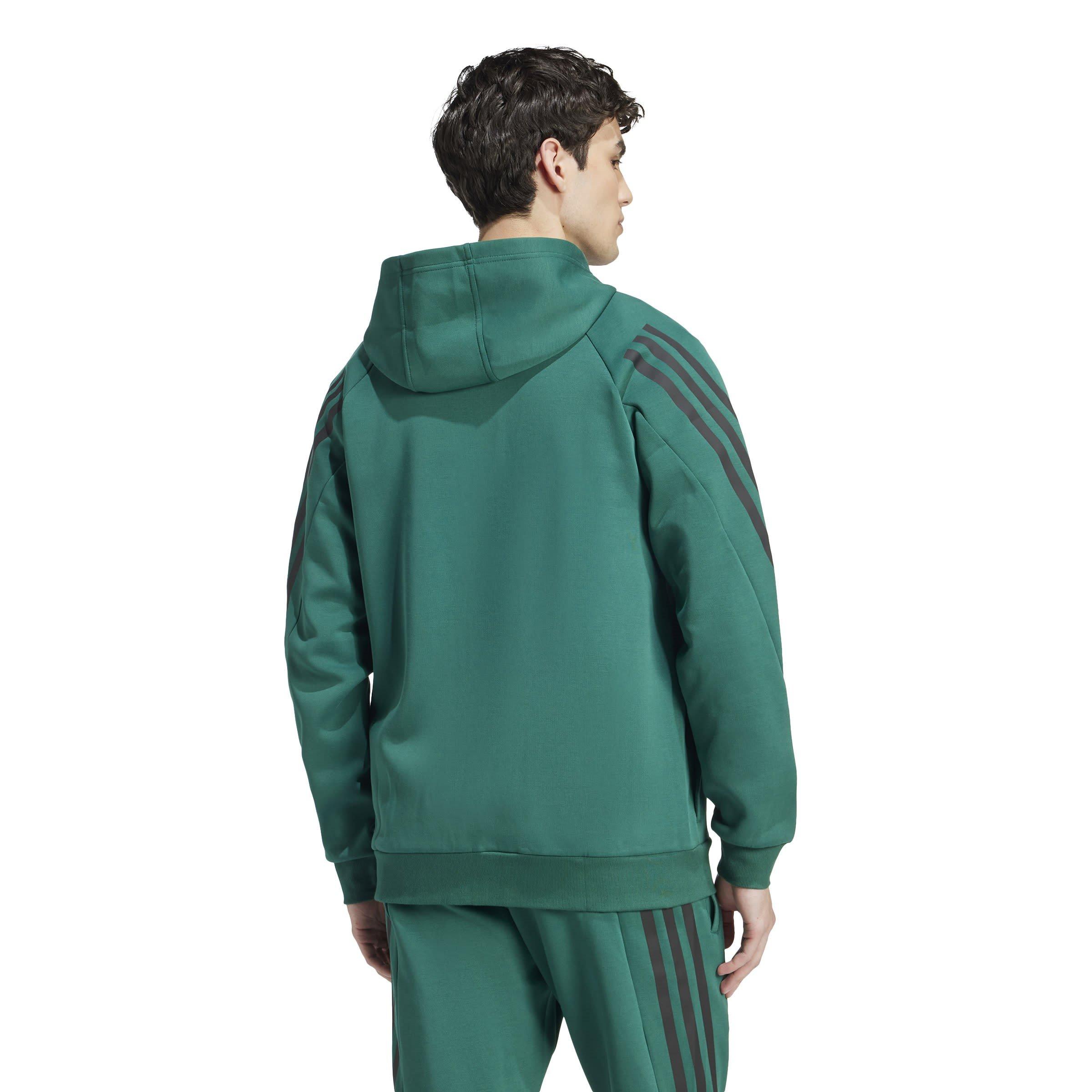 adidas Future Icons 3 Stripes Full Zip Hoodie Mens