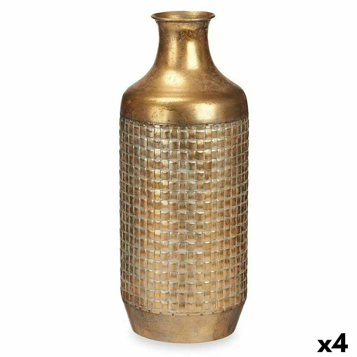 Gift Decor Vase Doré Métal