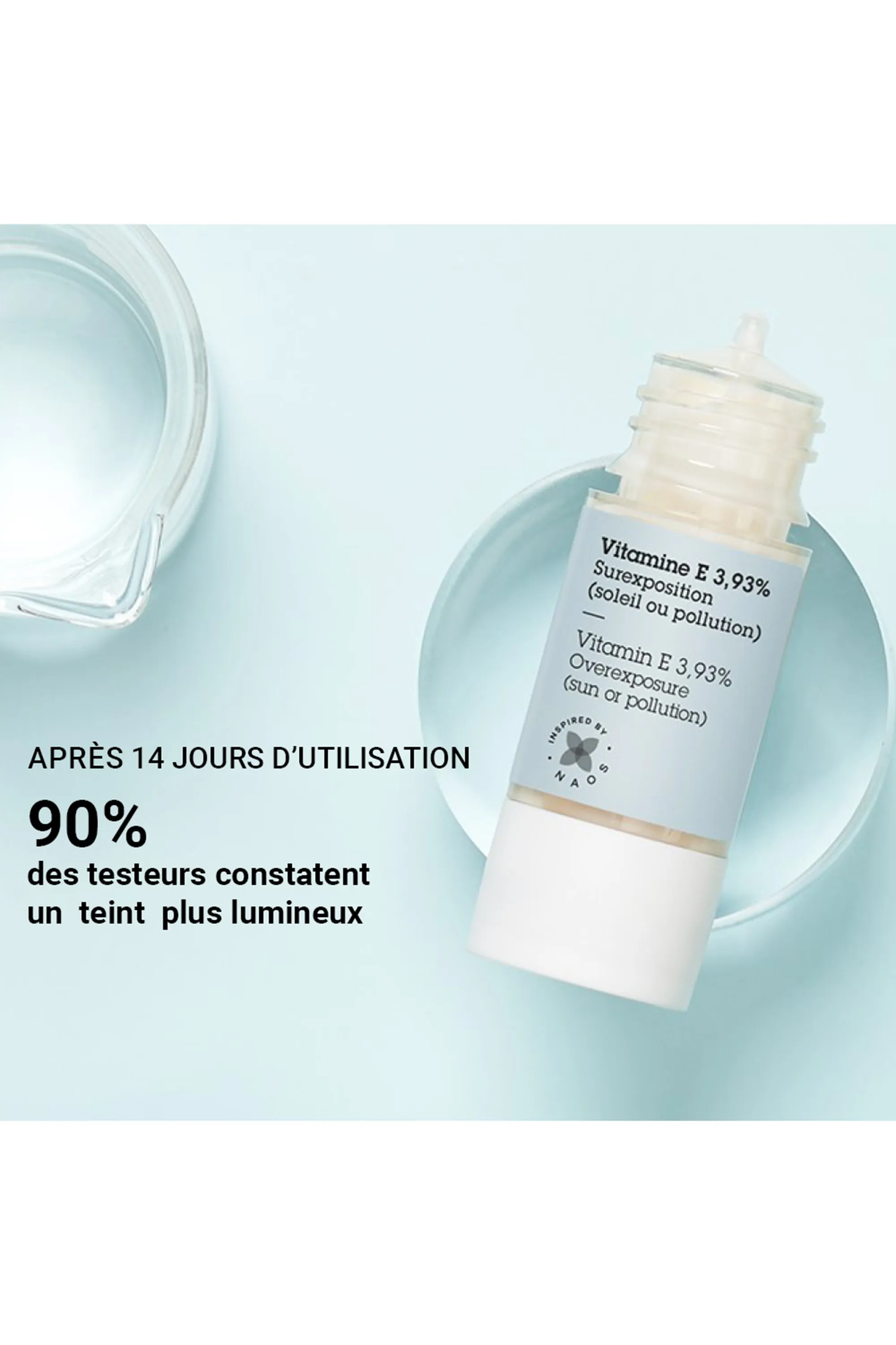 Etat Pur Actif pur Vitamine E 3,93% sécheresse / stress urbain-15 ml