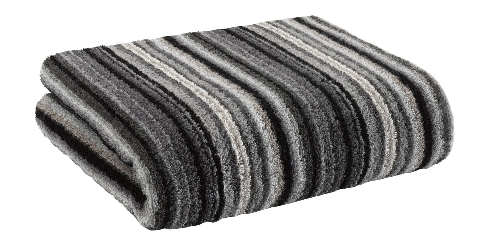 casaNOVA Handtuch MULTICOLOUR 50 x 100 cm graphit/mehrfarbig