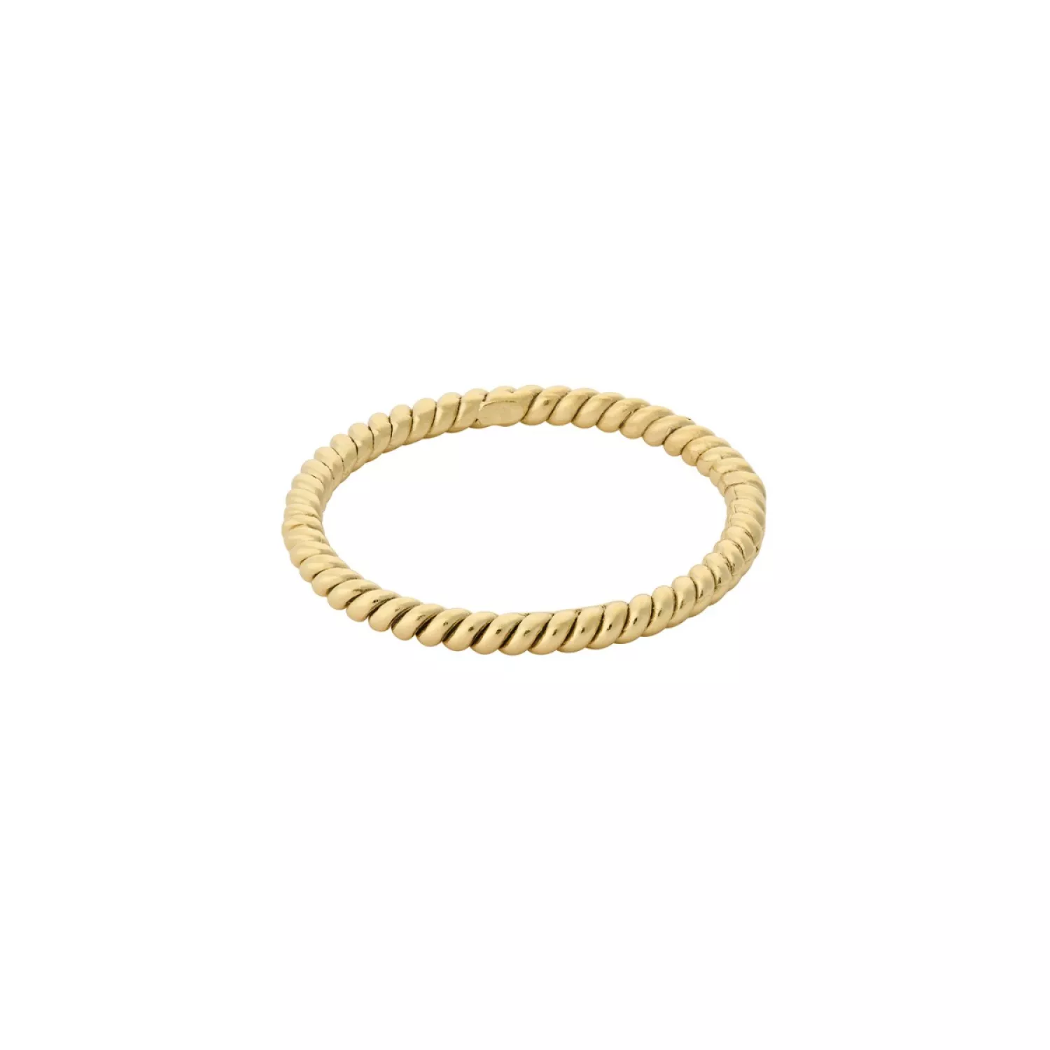 Pernille Corydon Twisted Ring 18 kt. Forgyldt Sølv R-229-GP