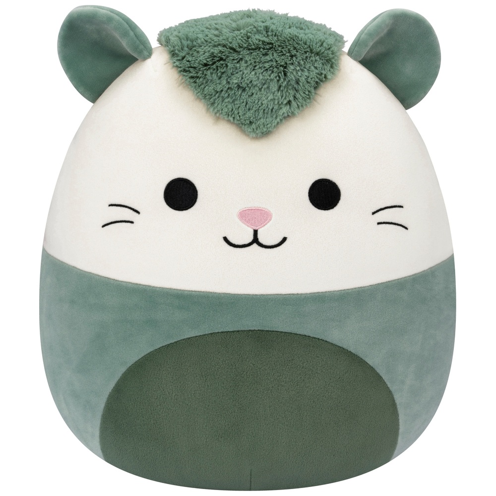 Original Squishmallows 40cm Willoughby das grüne Opossum Plüschtier