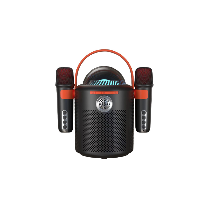 Altavoz Bluetooth Karaokê Smartek Con Luz Rgb