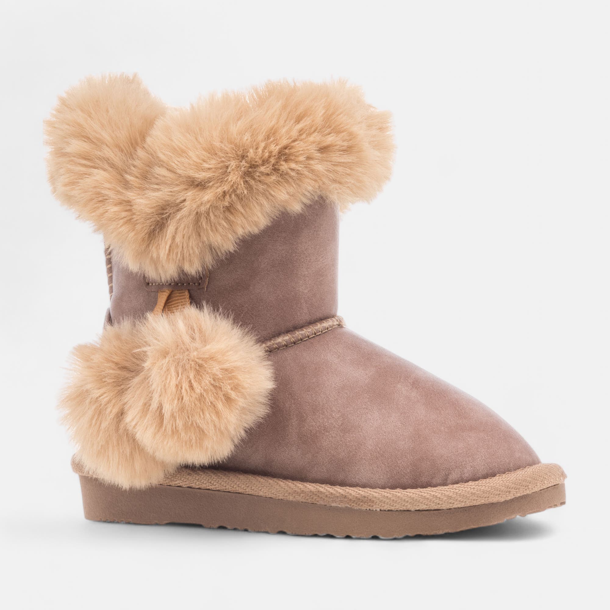 Bottines Fille cognac