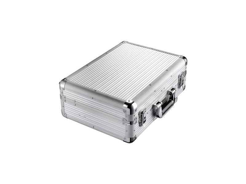 Technocraft Werkzeugkoffer Pro Box 127-teilig Alu-Werkzeugkoffer mit 3/8″ Steckschlüsselsatz