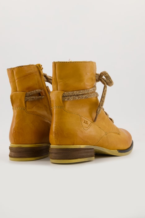 Josef Seibel Leder-Stiefeletten, Plüschfutter, Zipper
