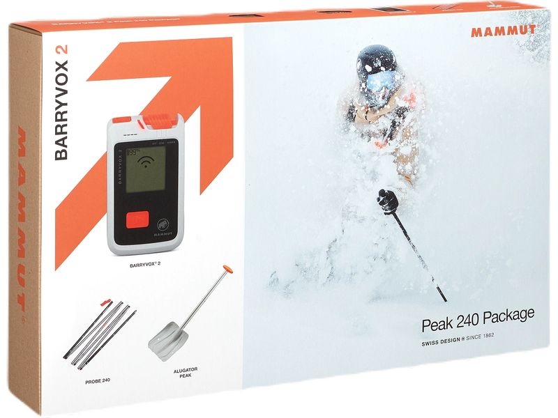 MAMMUT Barryvox 2 Peak 240 Package Weiss Lawinenausrüstung