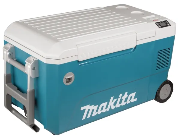 Makita CW002GZ01, Blå, Hvid, LED, 2 hjul, Sort, 50 L, -18 - 60 °C