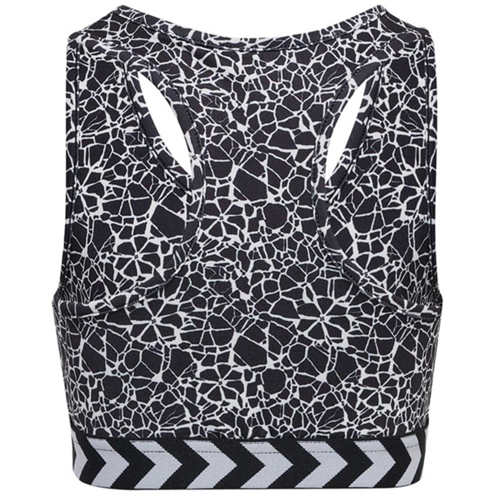 Caviar/Twilight Mauve Mimmi Sports Top - Hummel